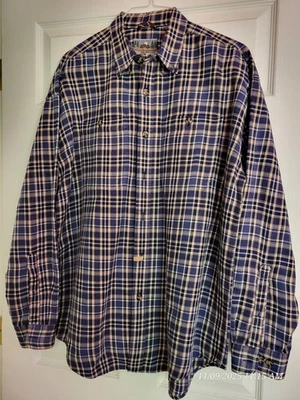 Vintage EMS Shirt Mens Large/Extra Large Flannel Eastern Mountain Sports - Image 1 of 3