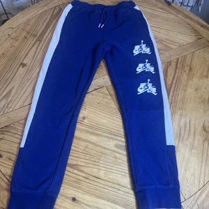 Youth Nike Air Jordan Jumpman Blue/White Sweatpants Activewear Size XL - Picture 1 of 7
