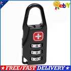Alloy Safe Combination Code Number Lock Padlock for Luggage Zipper Backpack