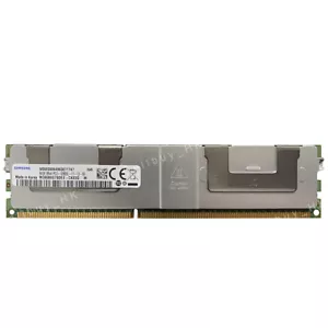 Samsung 64GB 8RX4 PC3-12800L DDR3-1600Mhz 240PIN 1.5V CL11 LRDIMM Server Memory - Picture 1 of 5