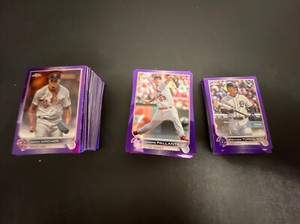 2022 Topps Chrome Update Purple Refractor--You Pick--Complete Your Set