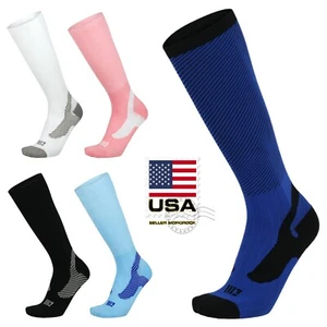 Mororock Men Women Girl 20-30mmHg Graduated Support Compression Socks - Picture 1 of 33