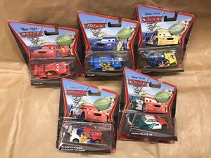 Disney PIXAR Cars 3 Super Chase Frosty Long Ge Flash Memo Rojas Russian Racer - Bild 1 von 2