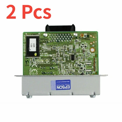 2pcs New for Epson UB-E03 Ethernet Interface Card 100MB for Receipt Print Server - Image 1 of 4
