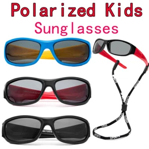 Kids (Age 3-12) Eyeglasses Frames Polarized Sunglasses Boys Girls Sport Cycling - Picture 1 of 14