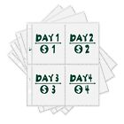 25 Sheets 100 Envelopes Money Saving Challenge A5 Binder 6 Ring Binder Insert...