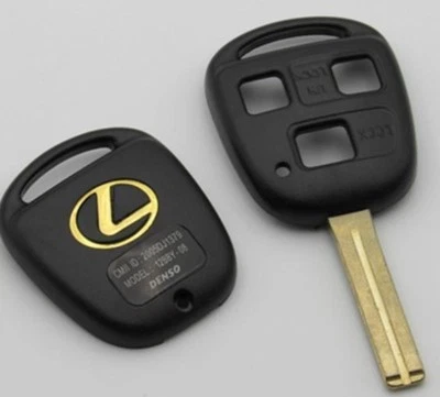 LEXUS Remote Head Key SHELL 3 BUTTON SHORT BLADE USA Seller A++ - Image 1 of 3