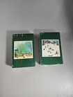 2 Vintage Sealed Decks Trump Playing Cards Norman Rockwell Fall & Winter Usa