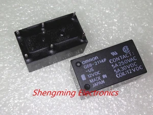 10pcs 12V 6pins G6B-2114P-US-12VDC OMRON Relay - Picture 1 of 1