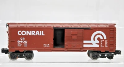 Lionel ~ 9400 Conrail Boxcar O Gauge 1:48 Scale Parts Or Repair Brown Box Car - Image 1 of 4