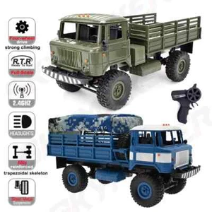 1:16 Wpl B-24 Gaz-66 4wd Rc Car Military Truck Off-road Climbing Vehicle - Picture 1 of 26