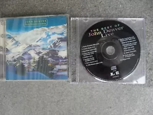 JOHN DENVER CD " 2-CD BARGAIN BUNDLE " 1997, 1998 SONY, RCA RECORDS * 1 LIVE* NM - Picture 1 of 4