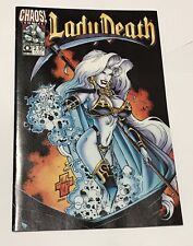 Lady Death #0 "Death Becomes Her" Steven Hughes Cover - Chaos! Comics 1997