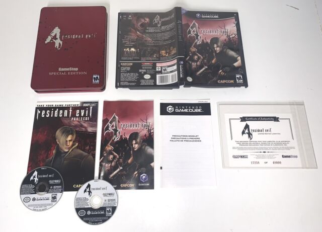 Resident Evil 4: Premium Edition Tin GameStop Exclusive (Gamecube) CIB