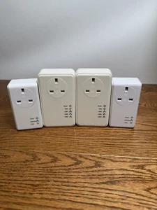 Adaptery Ethernet NLHP-5003PORT 500 Mbps 3 porty PLC Passhrough i Powerline - Zdjęcie 1 z 10