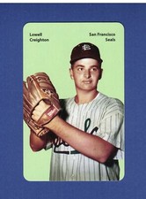LOWELL CREIGHTON, San Francisco Seals PCL | FIRST PRINTING 1st card Aldana 2019