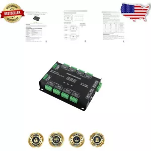 32 Channel RGBW DMX Decoder Controller - 96A Dimmer & Flicker-Free Operation - Picture 1 of 7