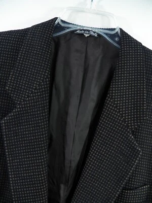 CHAQUETA BLAZER GIORGIO ARMANI MANI PARA HOMBRE 50 40 R PUNTO MARRÓN 100% LANA HECHA EN ITALIA Foto 1 de 4