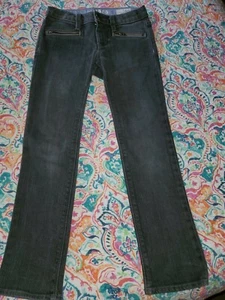 Girls 1969 GAP Kids Grey/Gray Denim Super Skinny Size 7  Excellent Condition  - Picture 1 of 3