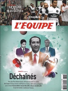 L'EQUIPE MAGAZINE N°1820 03/06/2017 BATAILLE DROITS TV_DUSAUTOIR_BORG_KAKA_VTT - Imagen 1 de 1