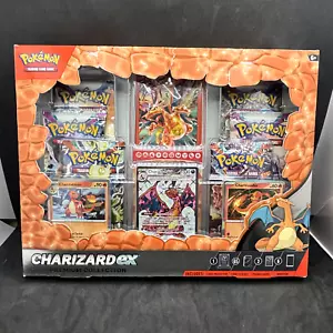 Pokemon TCG - 2023 Charizard ex Premium Collection Box - New/Sealed - Foto 1 di 1