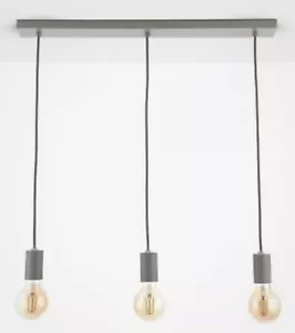 John Lewis SPOKE 3 Light Bar In Silver/Grey Brand New & Boxed - Picture 1 of 7