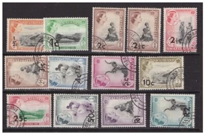 Swaziland - QEII 1961 SG 65/77a - Used Set - Picture 1 of 1