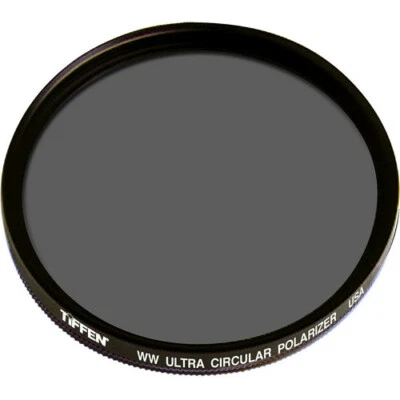 New Tiffen 77mm Ultra Circular Polarizing White Water Glass Filter MFR #W77UCP - Image 1 of 4