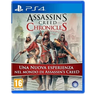 ASSASSIN'S CREED CHRONICLES PS4 GIOCO ITALIANO PLAYSTATION 4 EU PACK 3 EPISODI - Photo 1/1
