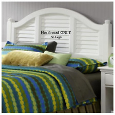 Home Styles Bermuda Twin HEADBOARD ONLY - Brushed Off White - NO LEGS/FRAME