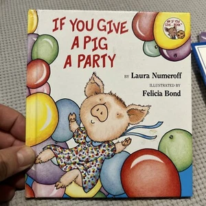 NEW IF YOU GIVE A PIG A PARTY 1ST EDITION BOOK - Picture 1 of 6