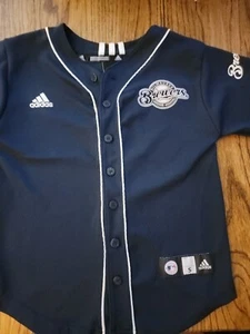 Brewers Youth Small Braun Jersey - Picture 1 of 4