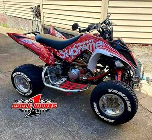 Graphics Kit for YAMAHA RAPTOR 700 (2013-2023) 700R CUSTOM Decal KIT SUPREME - Picture 1 of 3