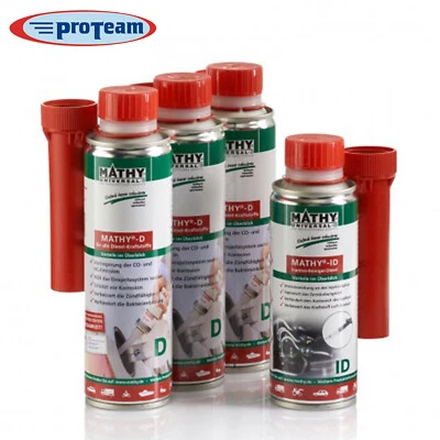 MATHY® Diesel - Kur 3x D 1x ID Additiv Reiniger Systempflege Düsenreiniger