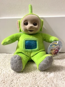 Rare Vintage Eden 1998 Green Teletubbies "Dipsy" 8" Plush withs Tags - Picture 1 of 6