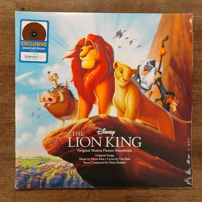 The Lion King - Disney Original Motion Picture Soundtrack (Ltd Brown Vinyl LP) Foto 1 de 3