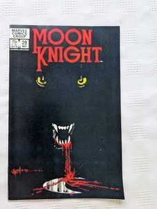 1982 Moon Knight Comic Book #29 Key ~ Werewolf by night  Hi Grade - Picture 1 of 7