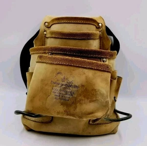 CLC Nail Tool Suede Pouch Tool Bag 179334 Custom Leather Craft Professional USA - Picture 1 of 8