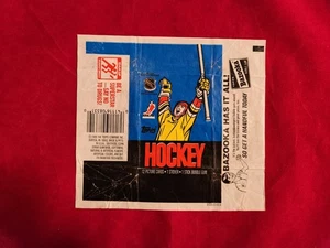 🏒1988-89 TOPPS Hockey Wax Wrapper🥅 Bazooka ha tutto! Versione - Foto 1 di 2