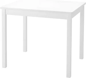 PJ Tavolo per Bambini in Legno per Gioco Creativo, Puzzle e Giochi, Bianco Massello - Foto 1 di 8