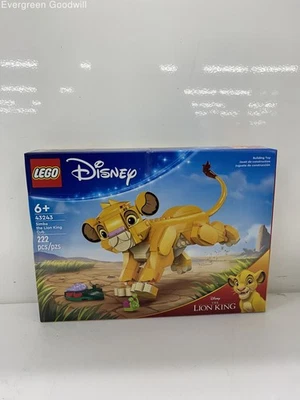 LEGO Disney Simba el Rey León Cachorro Disney Juguete 43243-Juego Nuevo Selado Foto 1 de 4