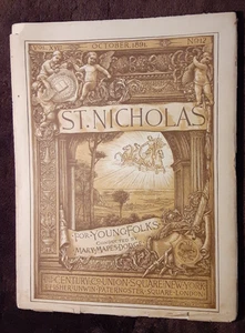 1891 St. NICHOLAS Magazine~J.H DOLPH~Tee-Wahn Indians~NEBRASKA ALLEN/Kate Putney - Picture 1 of 22