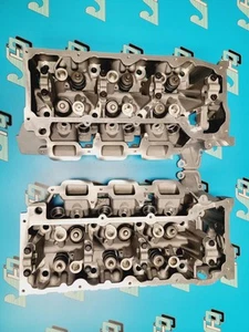Pair Jeep Liberty Dodge Durango Dakota 3.7 SOHC V6 Cylinder Heads 2002-2004 V... - Picture 1 of 1