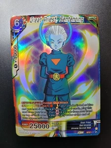 Dragonball Super - Gran Sacerdote, Sentencia - BT27-117 SR - Historia de Z - Imagen 1 de 2