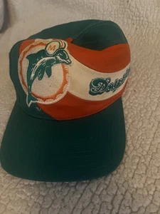 Vintage 90s MIAMI DOLPHINS Hat Snapback Cap Team NFL Eastport T - Bild 1 von 6