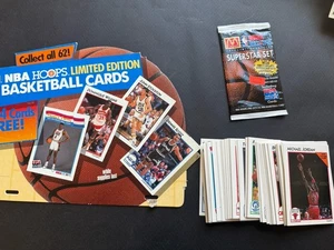 1991 McDonalds USA Basketball Set Sealed Pack & Counter Display Sign MINT Jordan - Picture 1 of 5