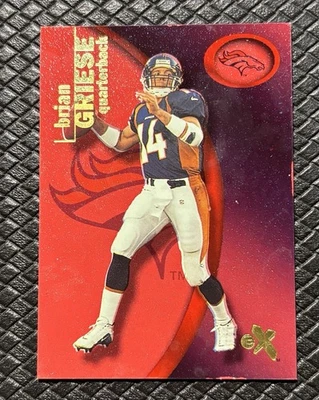 BRIAN GRIESE 2001 Fleer E-X  #13 Essential Credentials SP /299 Denver Broncos - Image 1 of 2