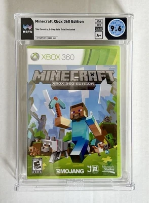 Minecraft Xbox 360 - First Print, 2-Day Gold Trial - WATA 9.6 A+ Sealed - 2012 - Image 1 of 2