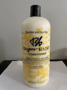 Bumble And Bumble Super Rich Conditioner, 33.8 OZ / 1 L, All Hair Types, Jumbo - Picture 1 of 4