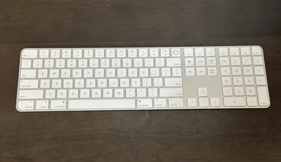 Apple Magic Keyboard with Touch ID and Numeric Keypad A2520 Silver - Image 1 of 4